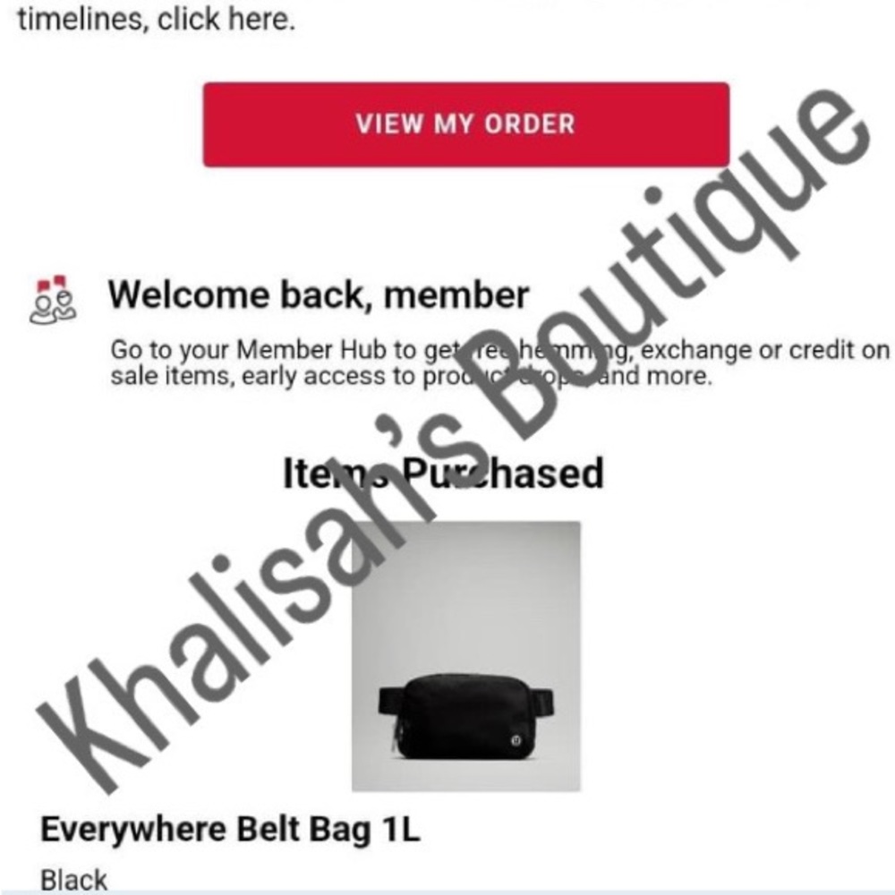 BRAND New w/Tags & Receipt! SOLD OUT!!! Authentic Lululemon Everywhere Belt Bag! - Picture 8 of 17